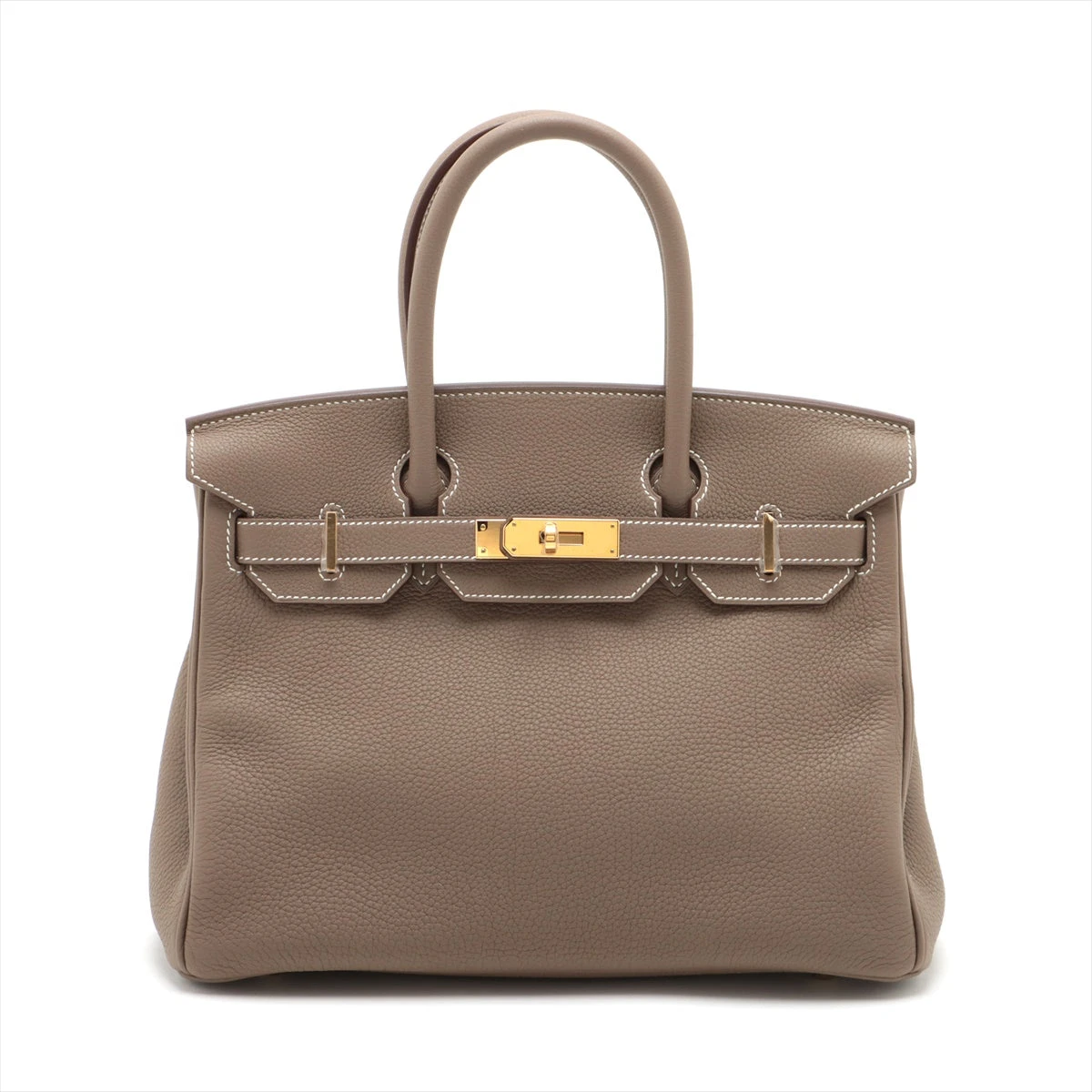 エルメス バーキン30 トゴ エトゥープ ゴールド金具 X:2016年