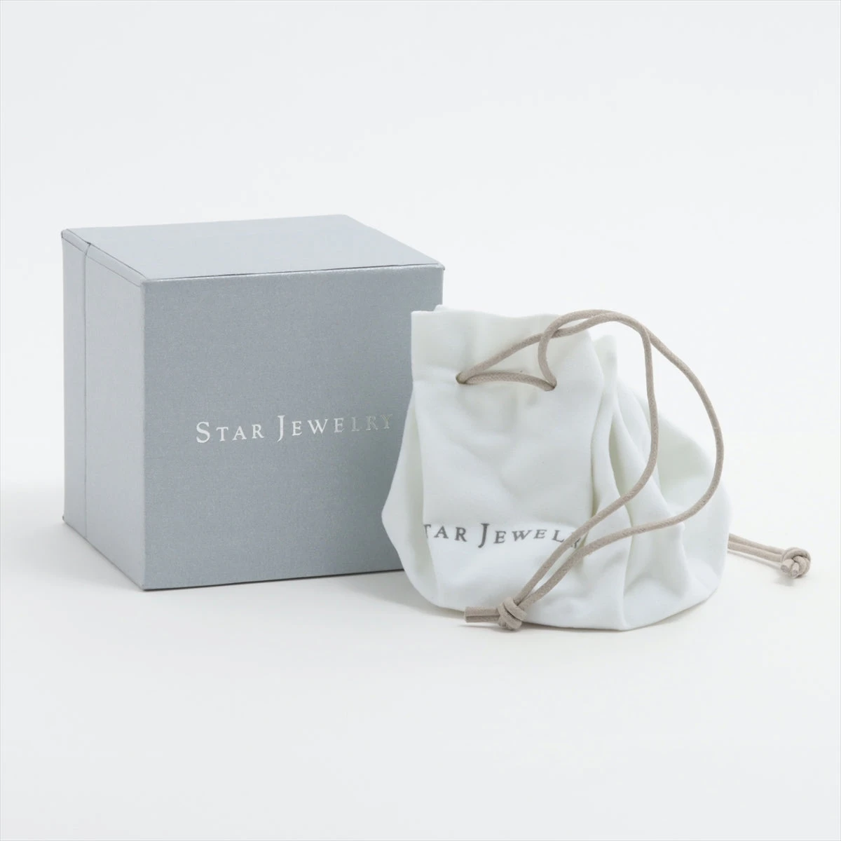 スタージュエリー　WGダイヤネックレス スタージュエリー STAR JEWELRY ダイヤ ネックレス Pt950