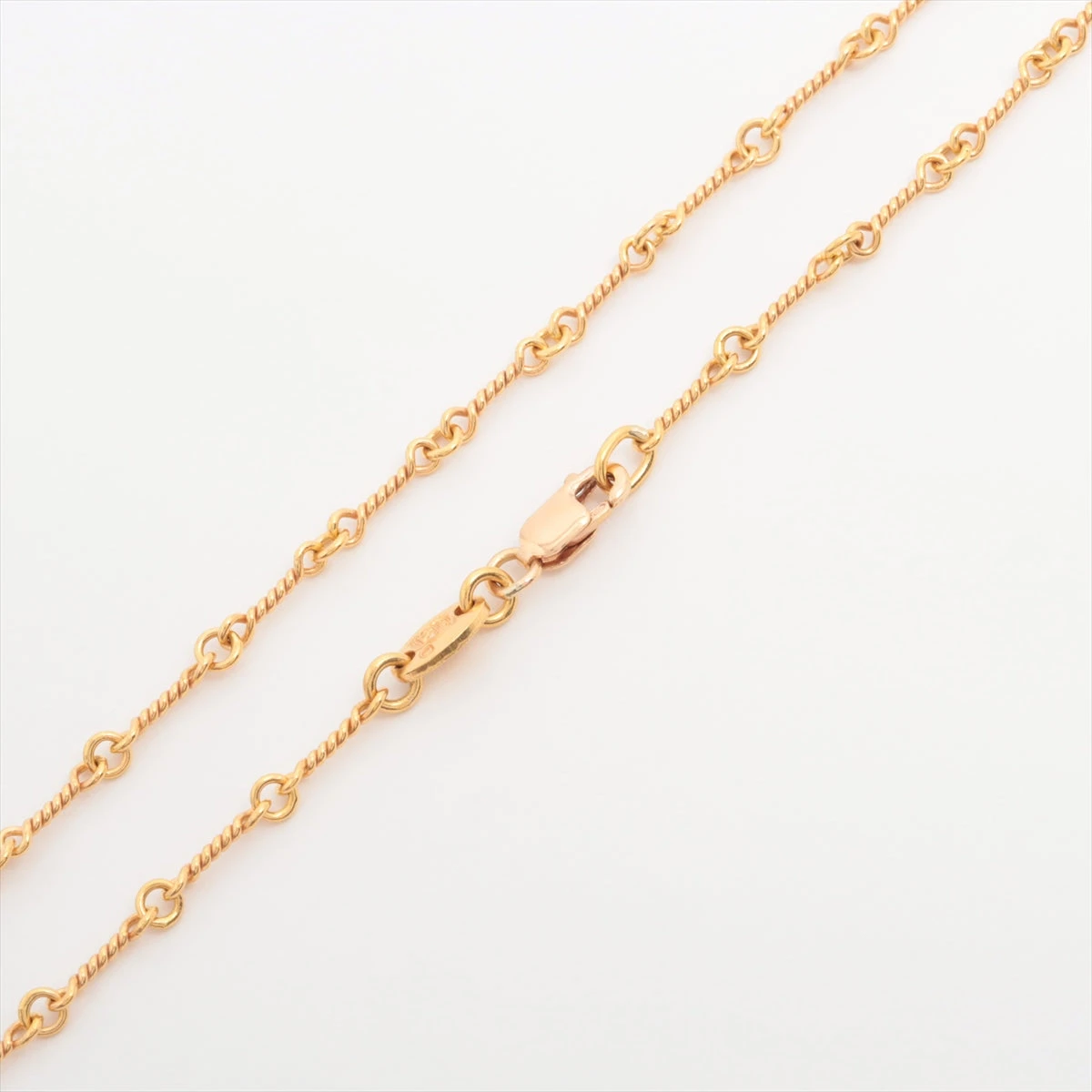 クロムハーツ ツイストチェーン 16インチ ネックレス 22k 6.7g イン