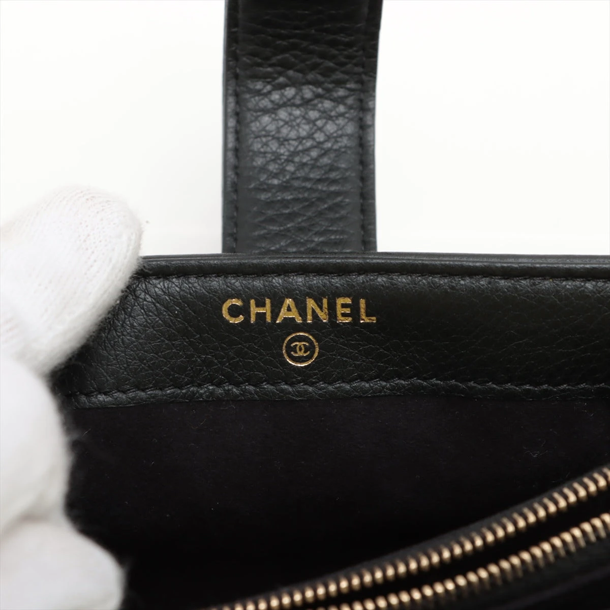 シャネル　CCマークラインストーンショルダー CHANEL 1992年頃製 コットンラインストーンCCマークチェーン