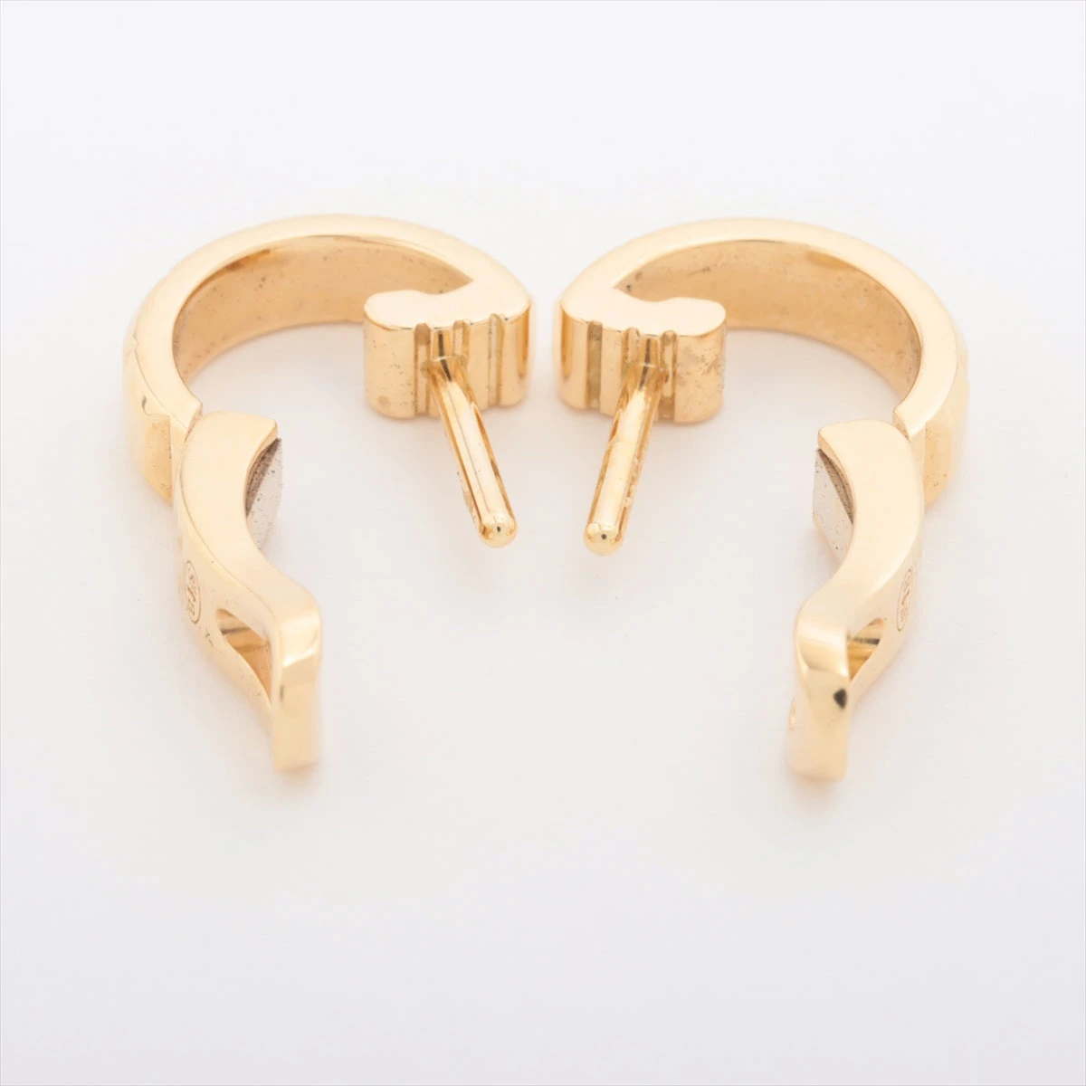 美品 ブシュロン BOUCHERON キャトル クル ド パリ ピアス750YG キャトル クル ド パリ ピアス[JCO01368] QUATRE CLOU DE PARIS