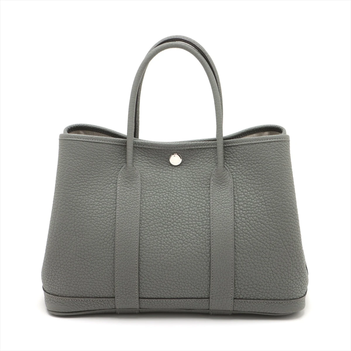 HERMES ガーデンパーティ PM ベトン/グリ・メイヤー U刻印 未使用 HERMES ガーデンパーティ PM ベトン/グリ・メイヤー U刻印 未