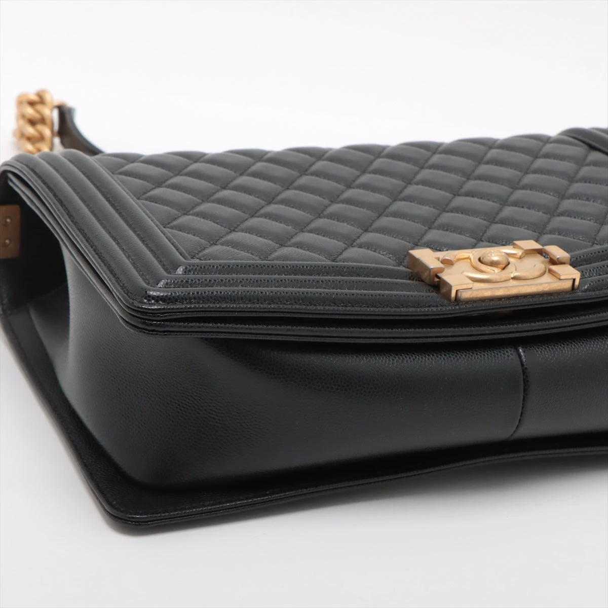 CHANEL キャビア ボーイシャネル ラージ フラップバッグ 楽天市場】【美品】シャネル 【CHANEL】 ボーイシャネル ラージ