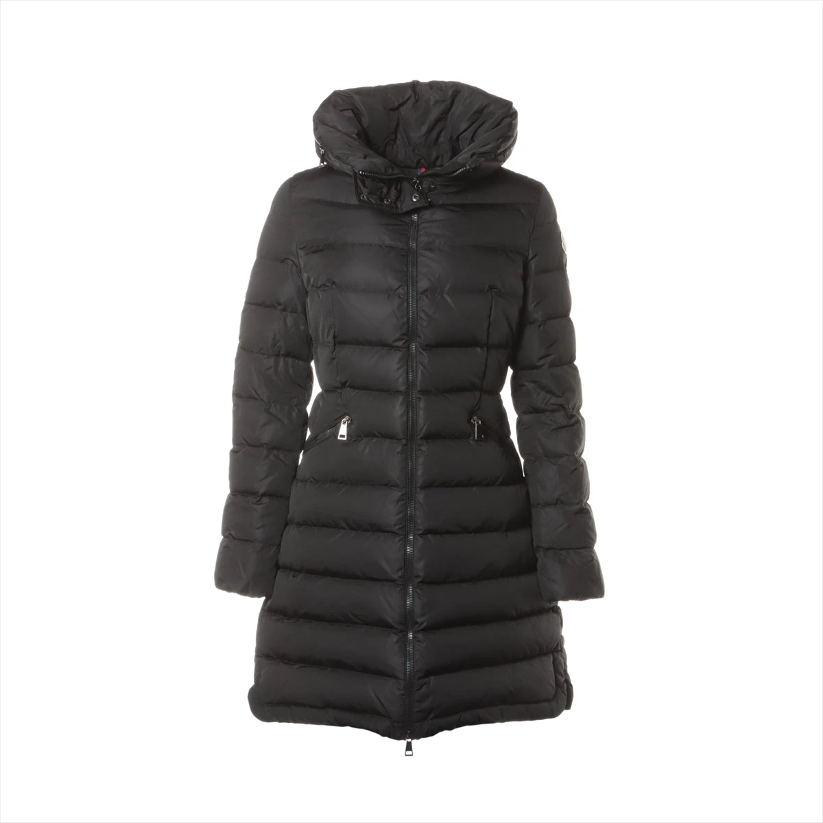 モンクレール FLAMMETTE 17年 ナイロン ダウンコート 0 ネイビー MONCLER モンクレール FLAMMETTE フラメッテ ダウンコート 紺