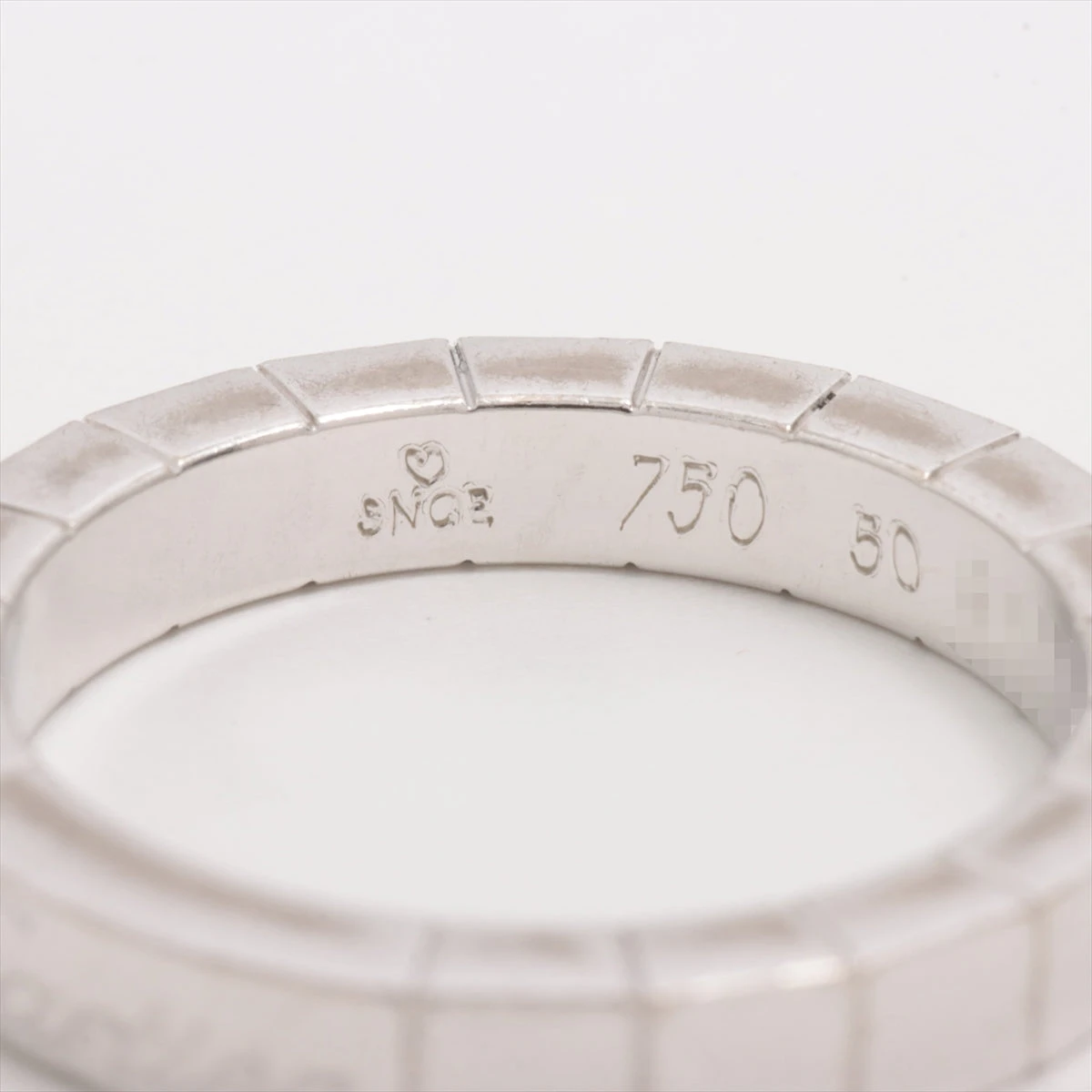 カルティエ CARTIER 750WG ホワイトゴールド ラニエールリング