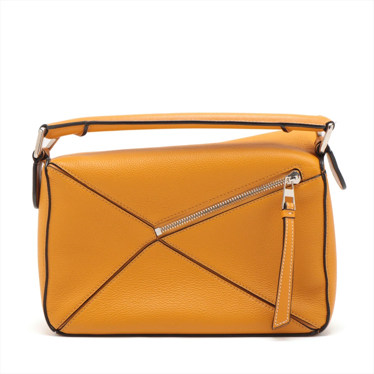 ロエベ パズルバッグ スモール レザー 2WAYハンドバッグ イエロー LOEWE ロエベ パズルバッグ スモール 2way ショルダー ハンド