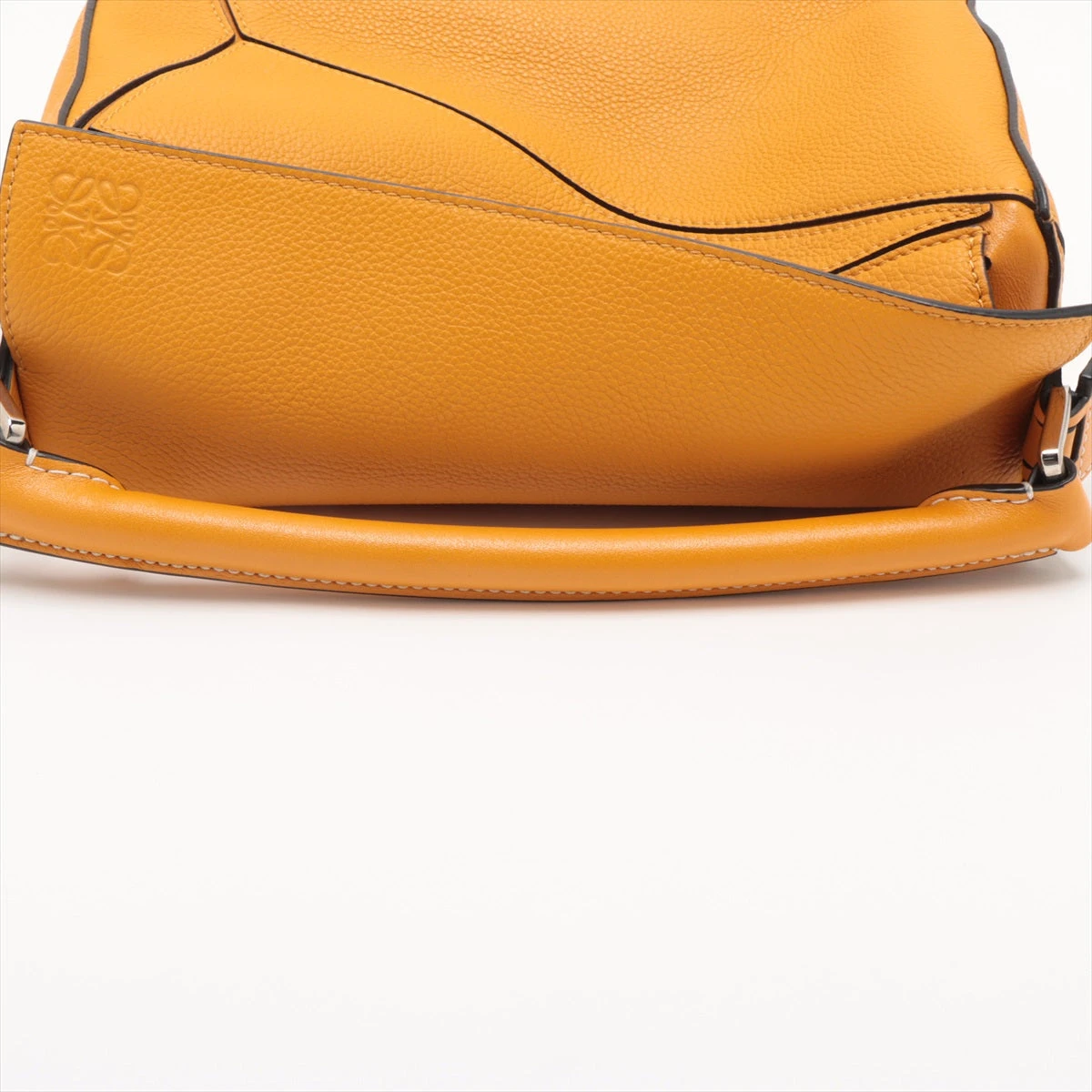 ロエベ パズルバッグ スモール レザー 2WAYハンドバッグ イエロー ロエベ パズルバッグ スモール レザー 2WAYハンドバッグ