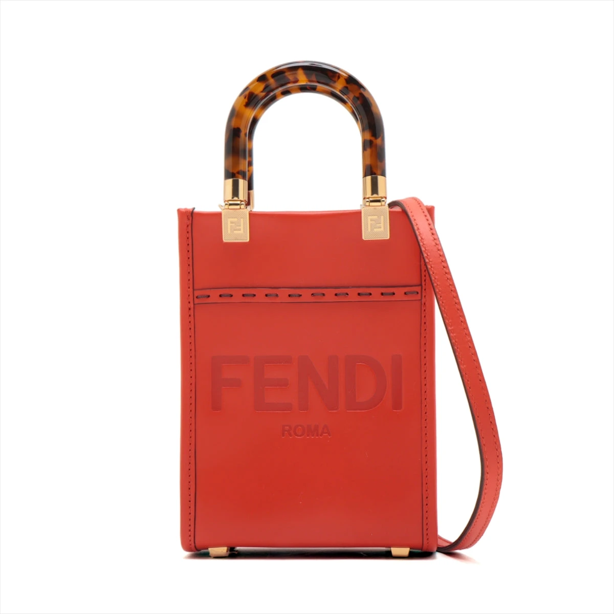 フェンディ サンシャイン ショッパースモール レザー 2WAY