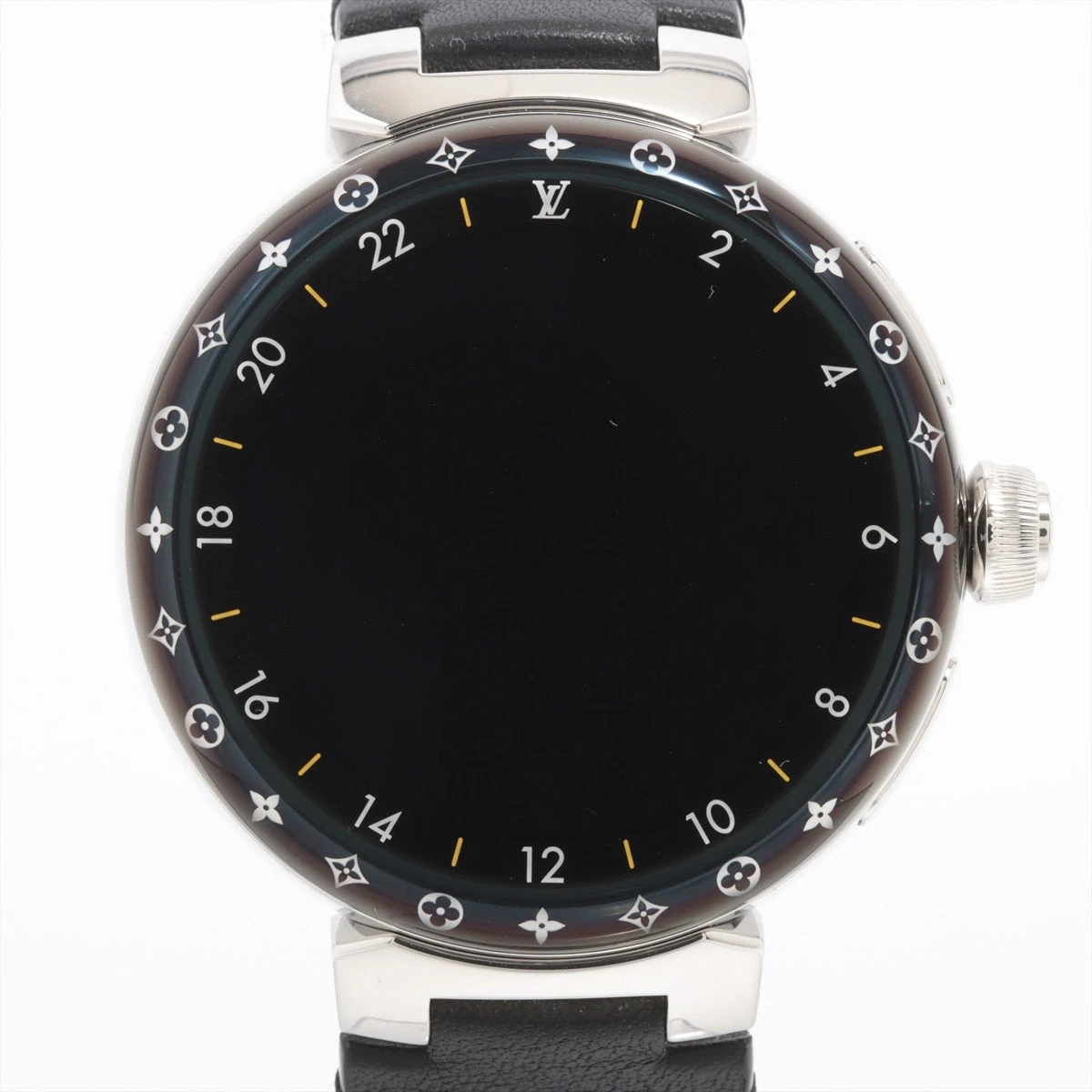 ルイヴィトン タンブールホライゾン QAD00Z SS×革 QZ デジタル