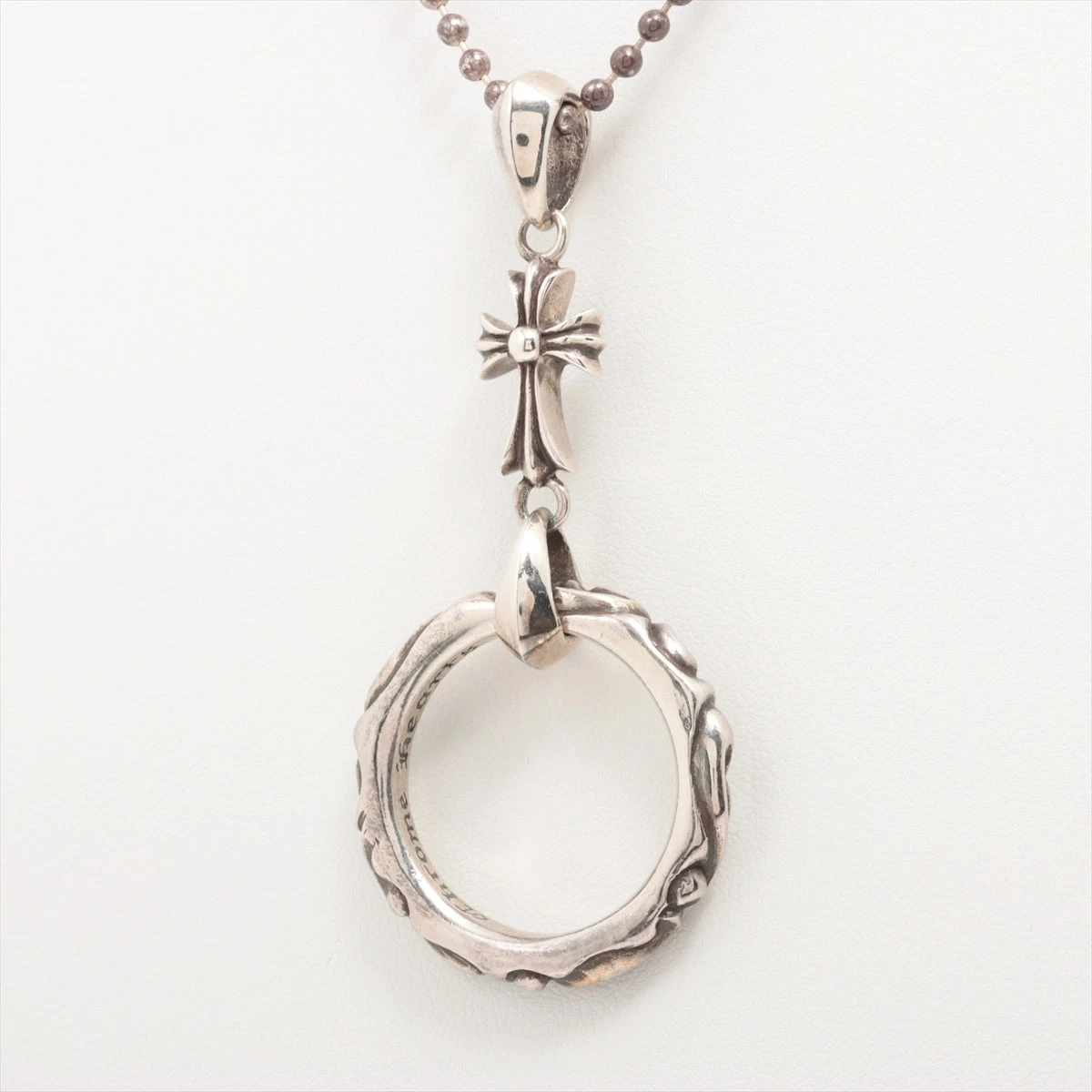 ずっと気になってた クロムハーツ アイウェアループ スクロールバンド ネックレス アクセサリー