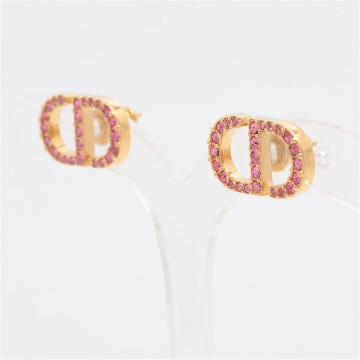 美品 ディオール ピアス 片耳 ロゴ CD ゴールド ラインストーン 楽天市場】Christian Dior□CDロゴ ラインストーン ピアス GP
