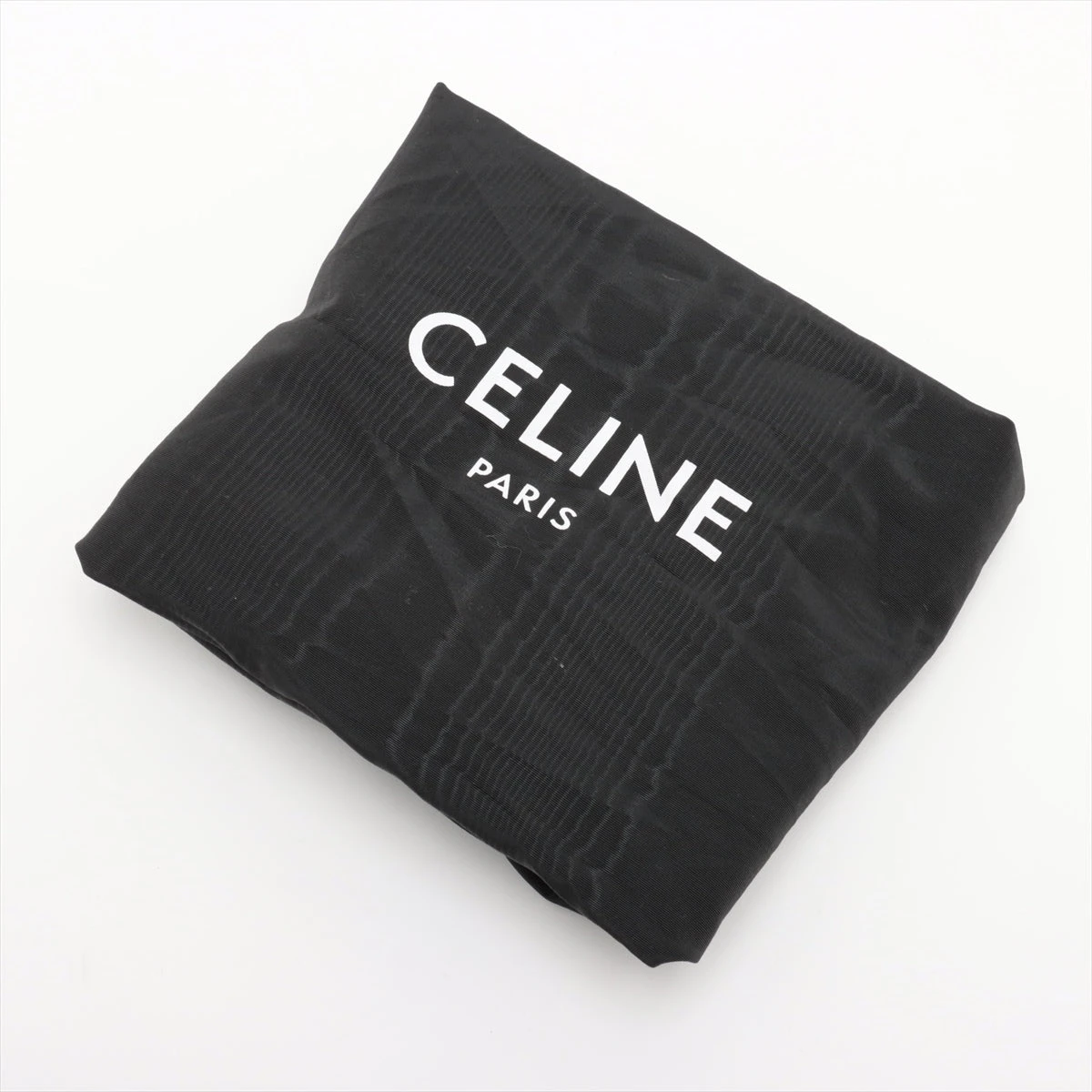 セリーヌ カバファントムスモール レザー トートバッグ ブラック