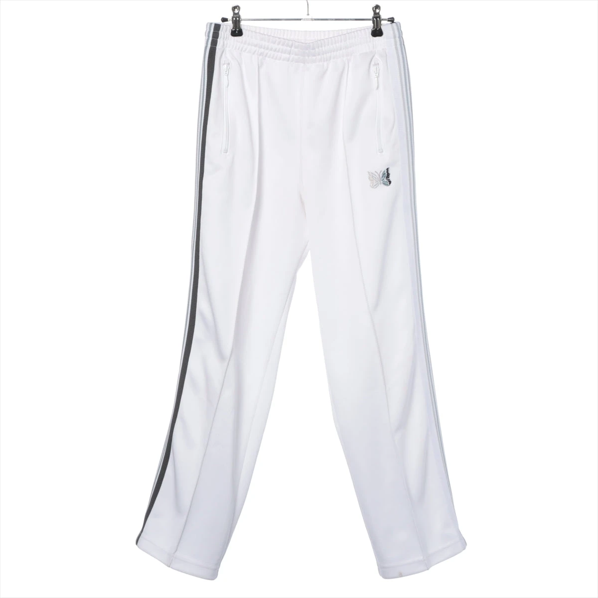 ニードルス　トラックパンツ　ホワイト Needles 新品 ニードルズ NEEDLES Narrow Track Pant Poly