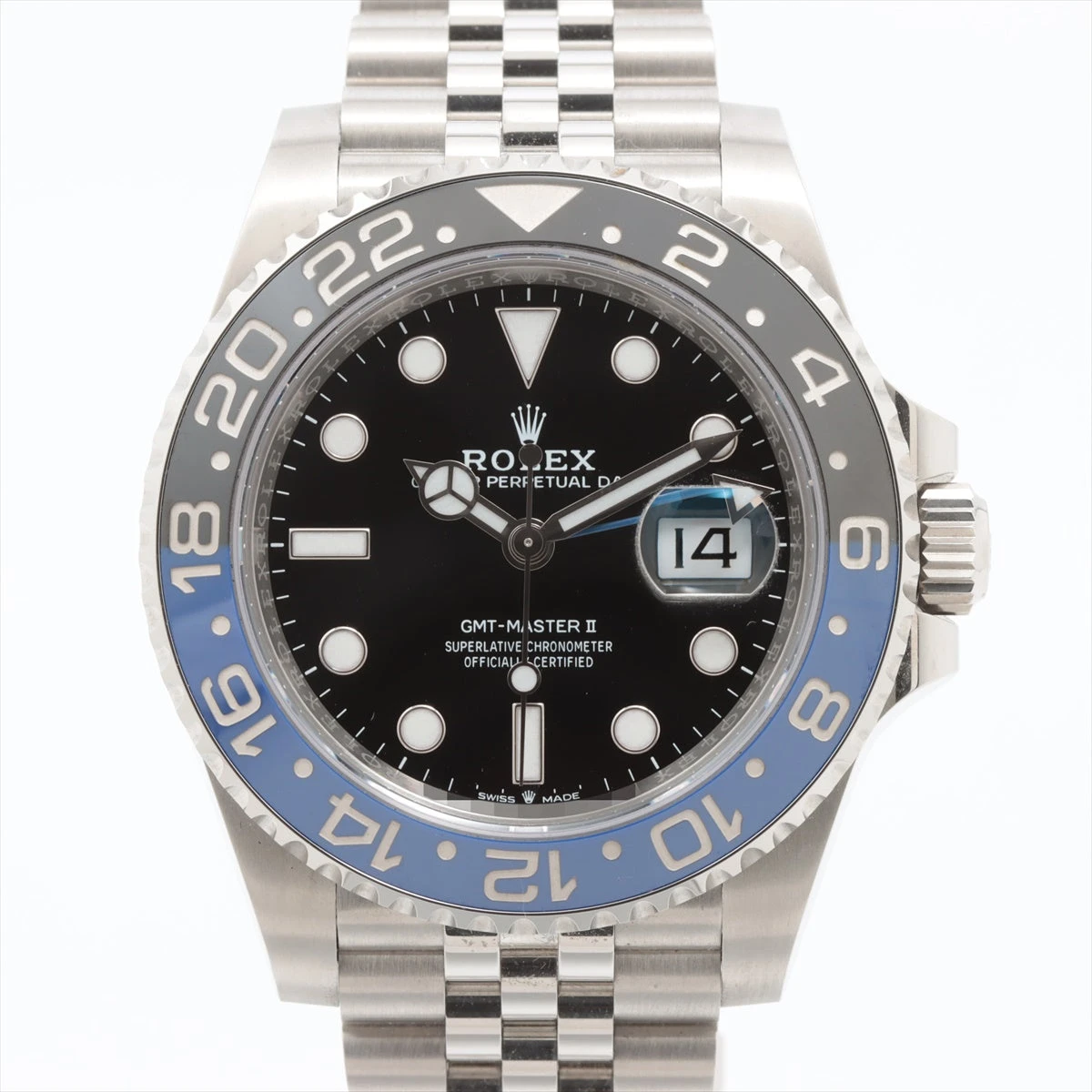 ロレックス GMTマスター Ⅱ 126710BLNR SS AT 黒文字盤 ジュビリーブレスレット あまりごま2