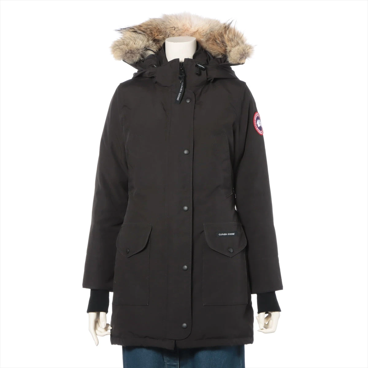 カナダグース TRILLIUM ポリエステル×コットン ダウンコート XS  