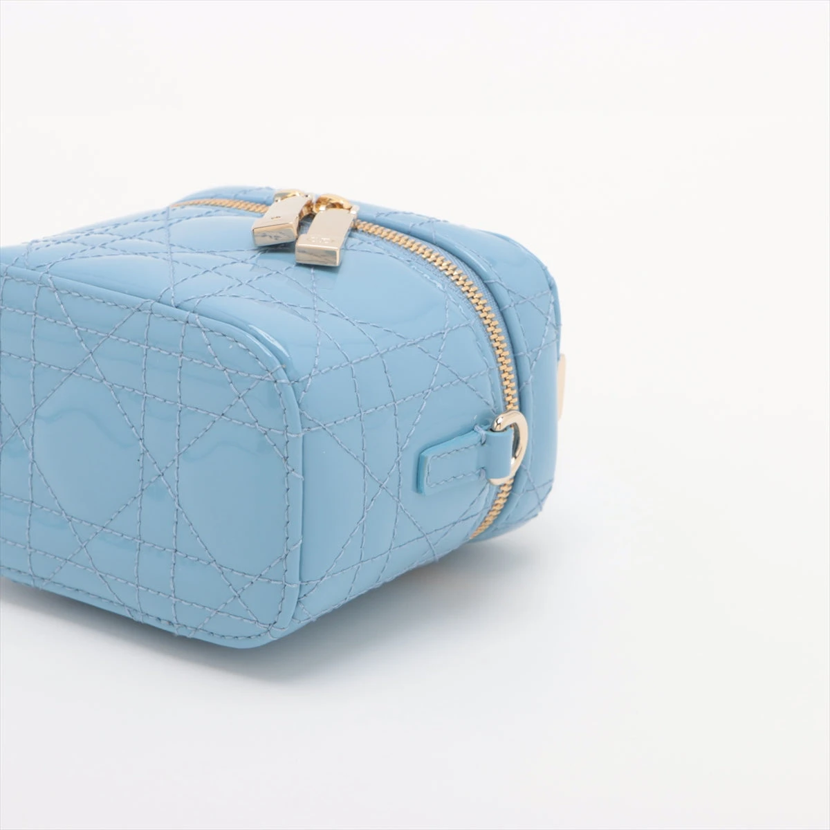 クリスチャンディオール マイクロカナージュ パテントレザー 2WAY