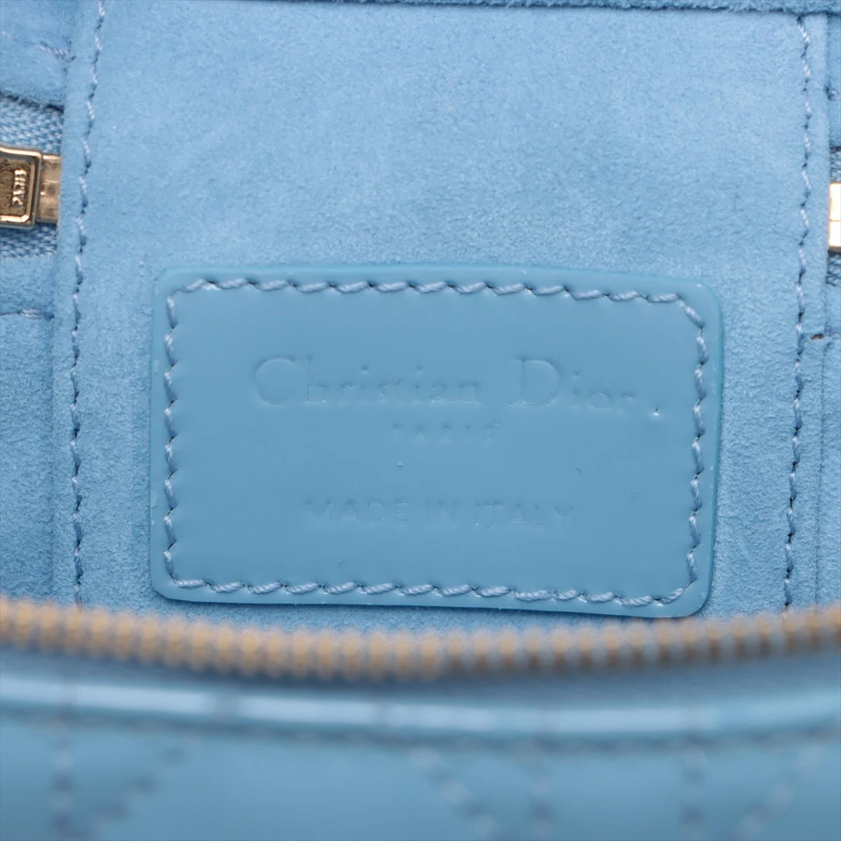 クリスチャンディオール マイクロカナージュ パテントレザー 2WAY