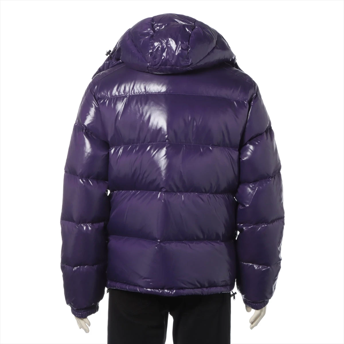 H488 美品 M モンクレール ダウンジャケット パープル メンズ パープル（紫）系 MONCLER(モンクレール) ダウンジャケット