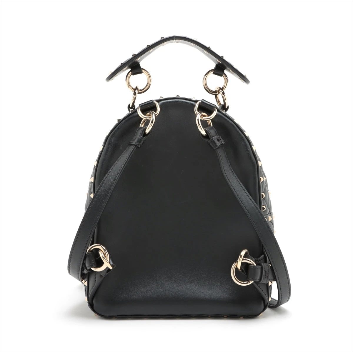 ヴァレンティノ VLTN ロックスタッズ レザー バックパック