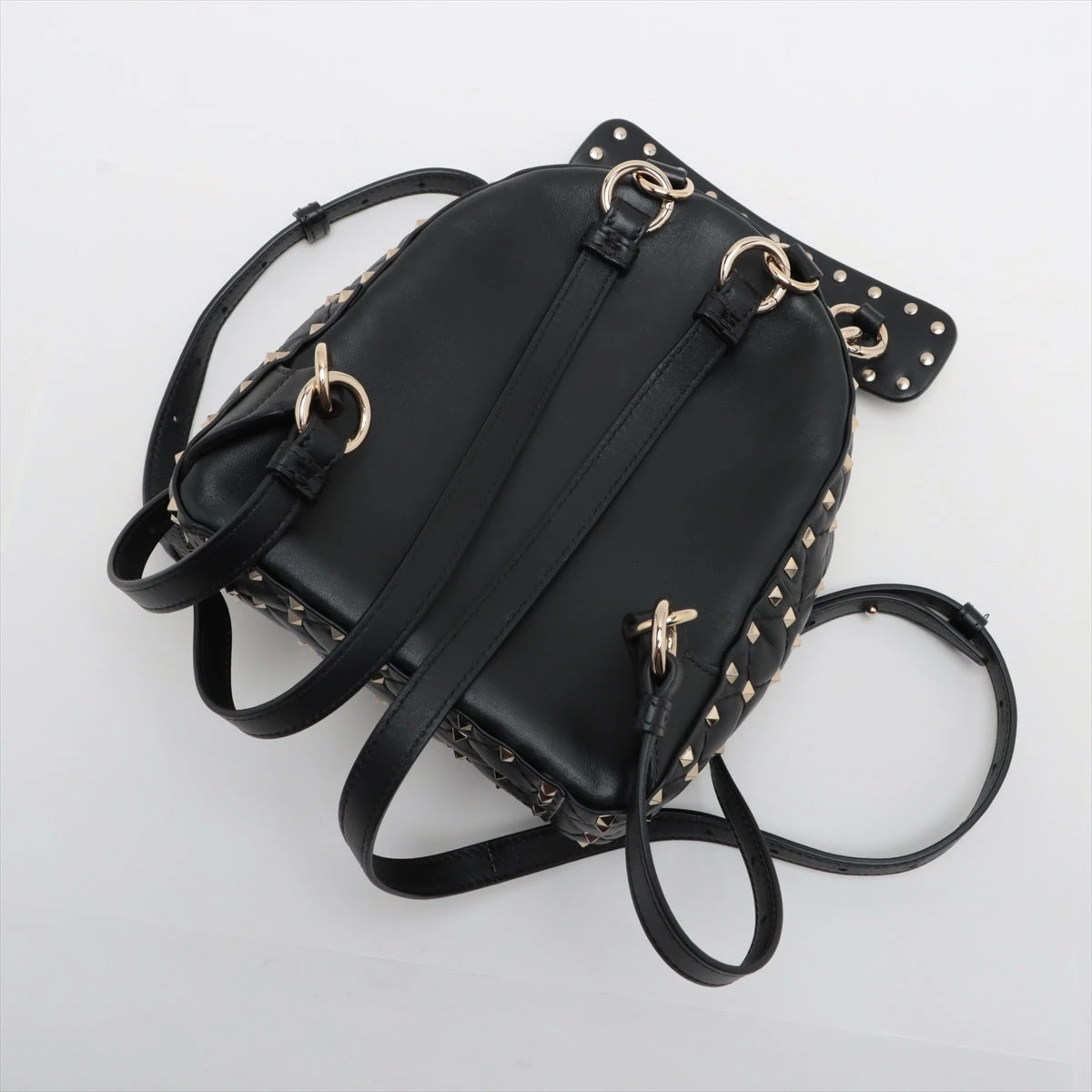 ヴァレンティノ VLTN ロックスタッズ レザー バックパック