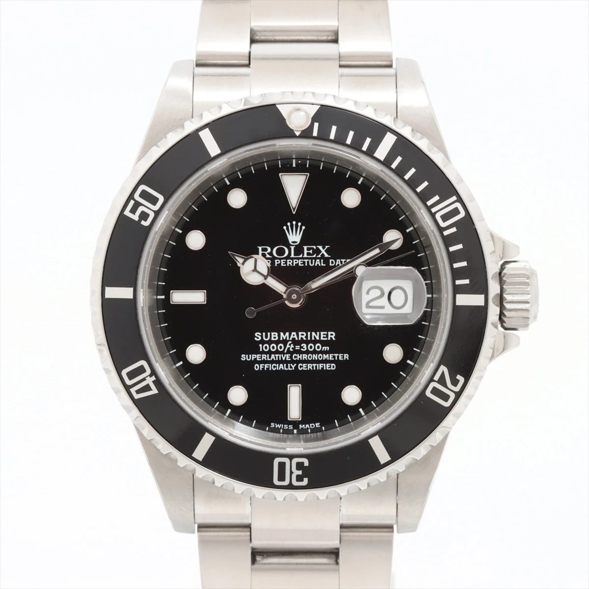 ロレックス サブマリーナ 16610 SS AT 黒文字盤 あまりごま1
