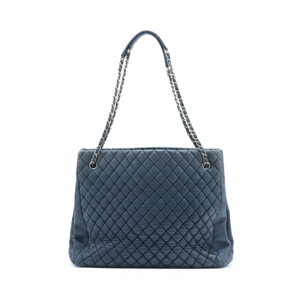 CHANEL マトラッセ チェーントートバッグ SV金具 コーティングレザー シャネル マトラッセ コーティングレザー チェーントートバッグ