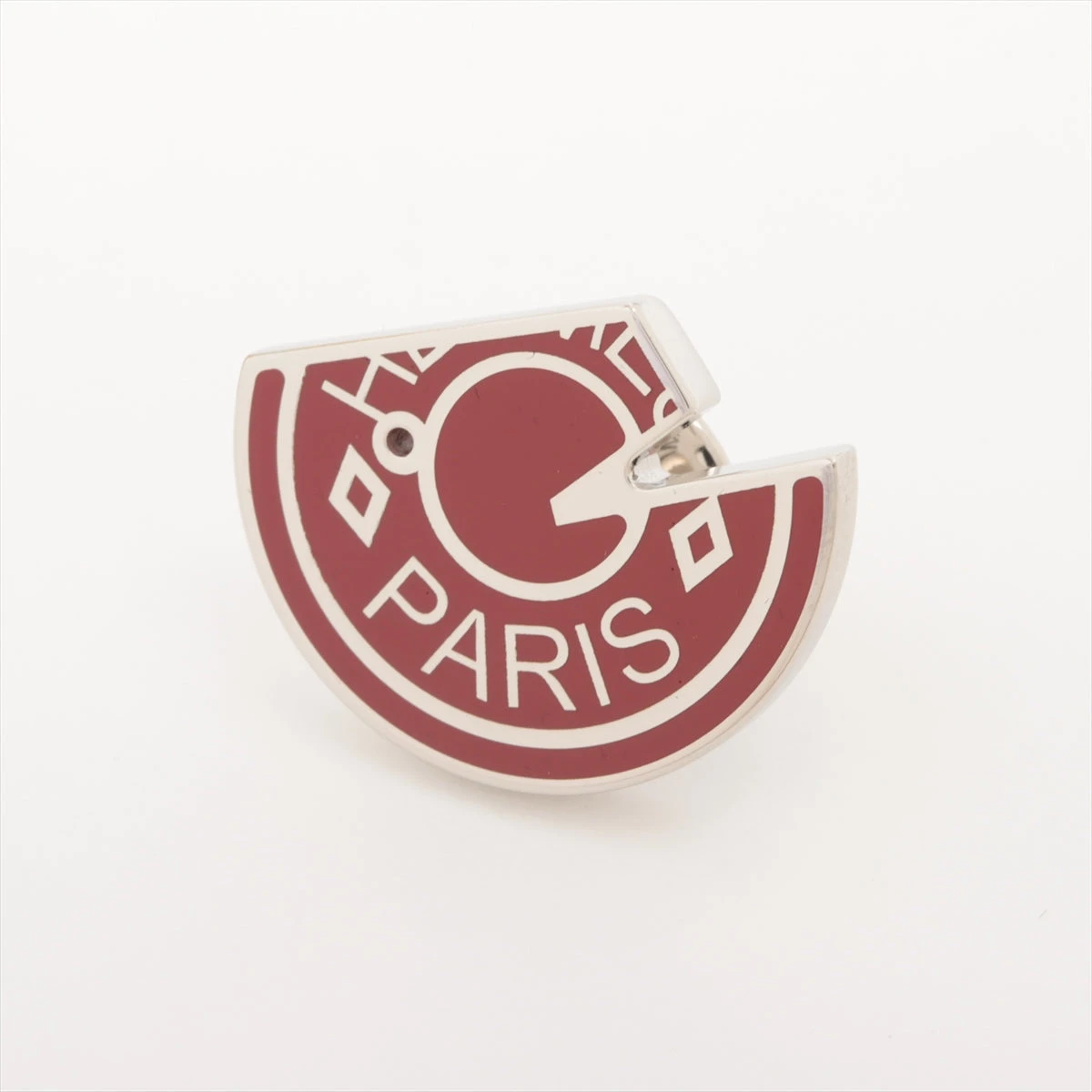 エルメス カルーゼル ピンブローチ GP シルバー A2531348｜中古
