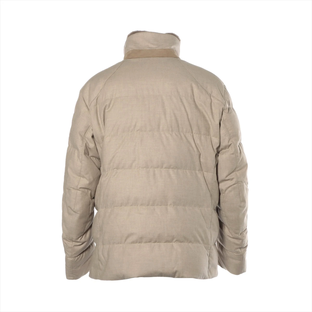 ロロピアーナ カシミヤ ダウンコート XL メンズ グレー ヌートリア