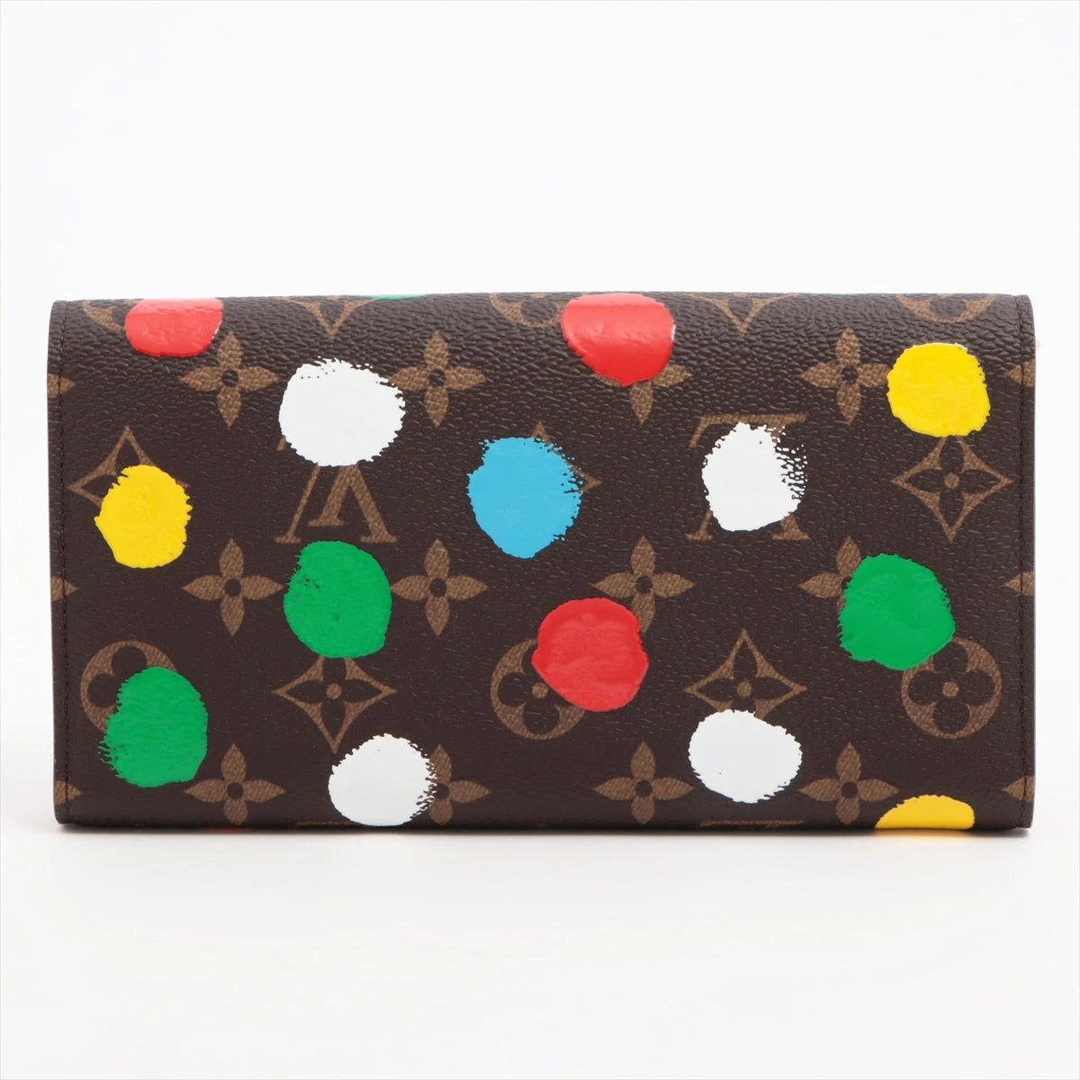 ヴィトン×草間彌生 モノグラム LV×YKポルトフォイユサラNM