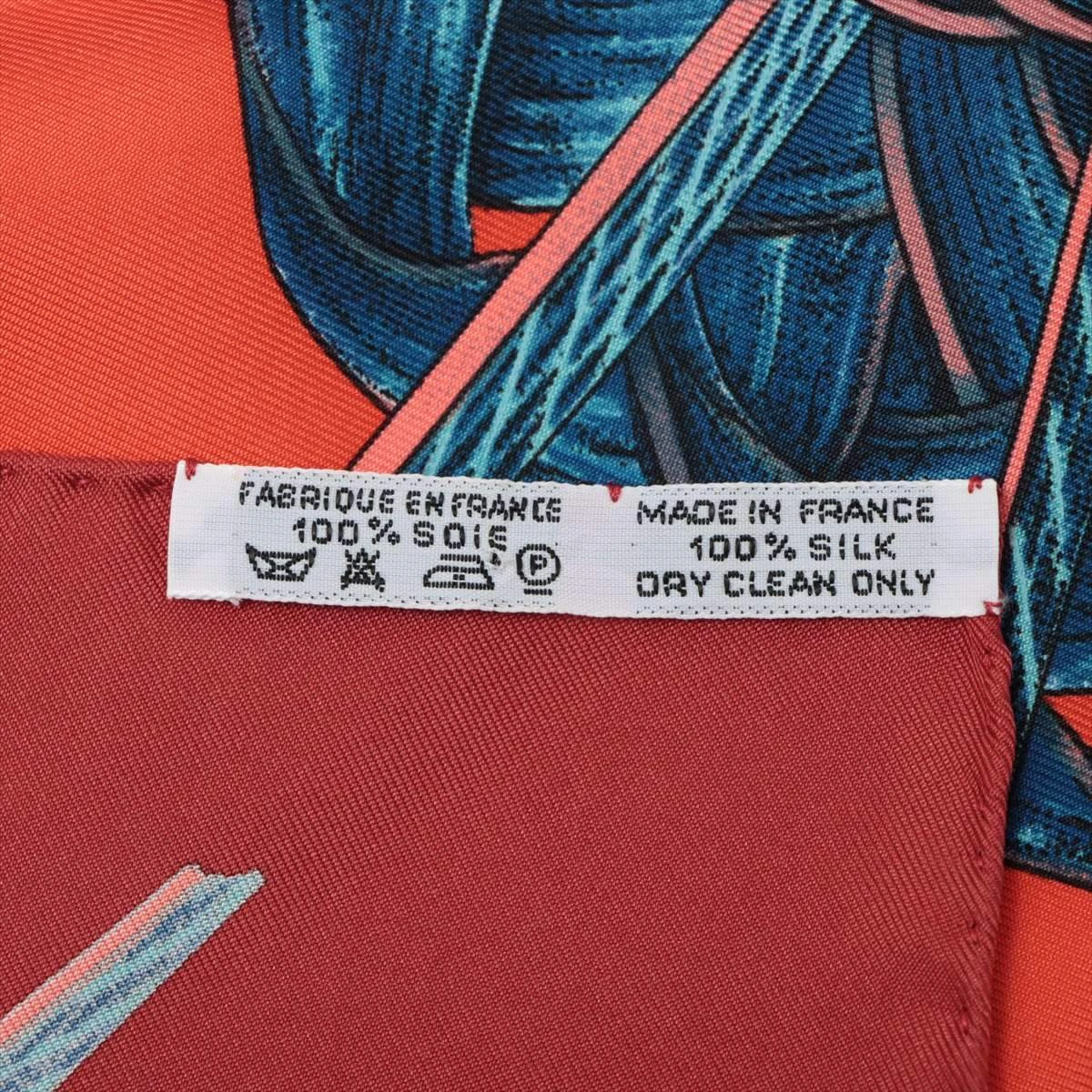 エルメス カレ90 Jardin Creole クレオルの楽園 スカーフ シルク