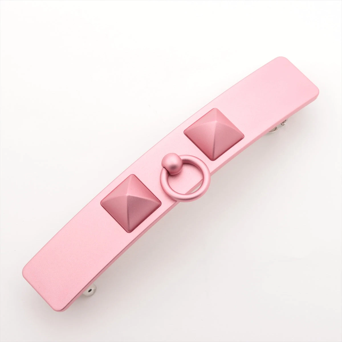 エルメス カプリス バレッタ アルミニウム ピンク A2531290