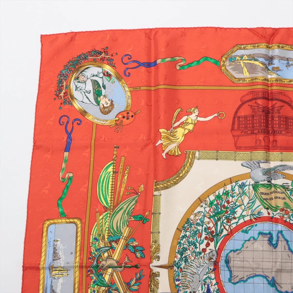 5AAM33 美品 エルメス カレ90・シャルル ガルニエへの賛辞 5AAM33 美品 エルメス カレ90・シャルル ガルニエへの賛辞