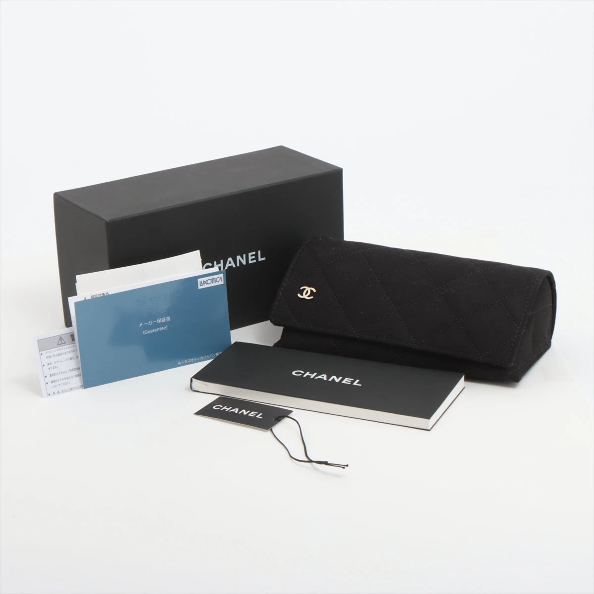 シャネル 5498-B-A ココマーク サングラス プラスチック カーキ