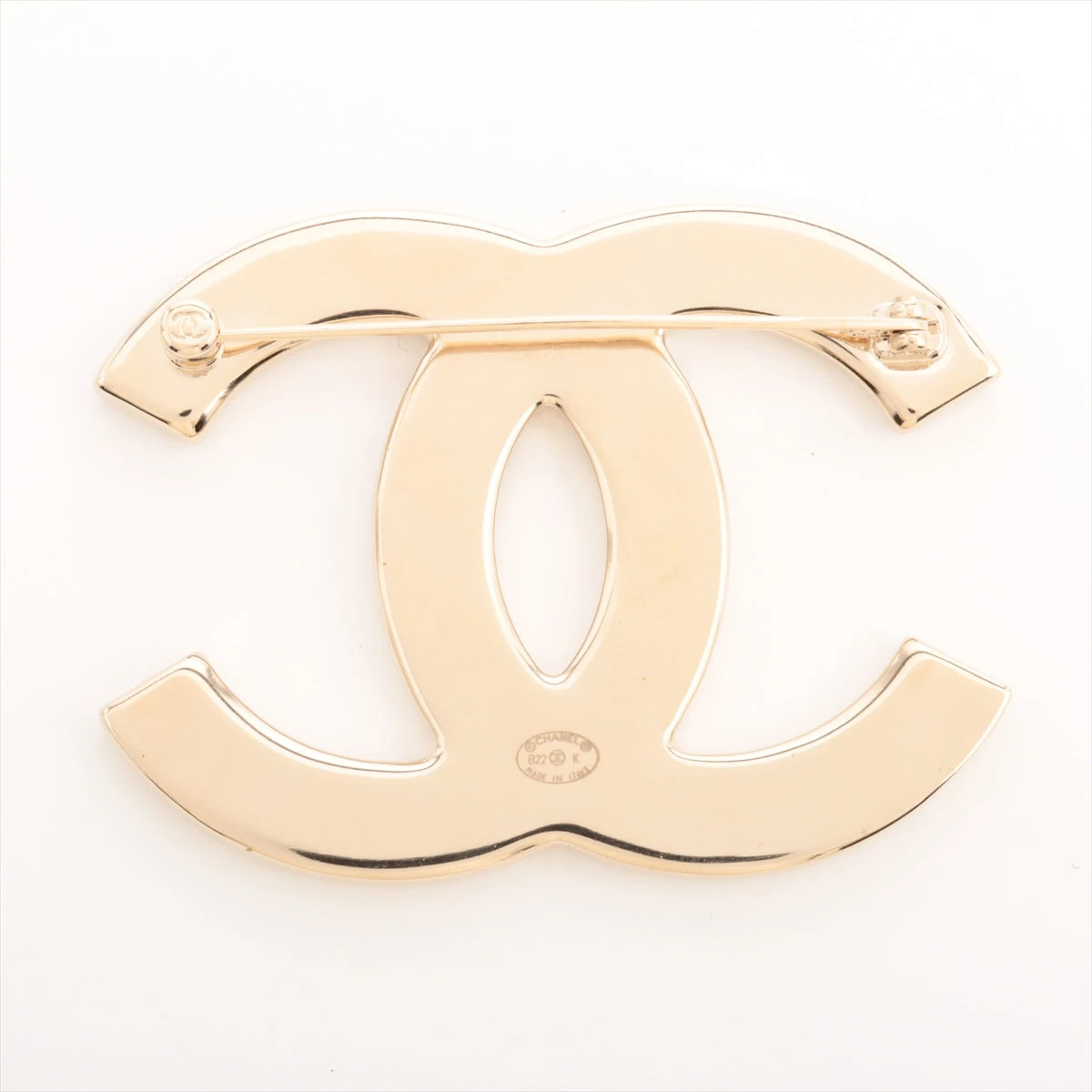 正規品☆ シャネル CHANEL ココマーク ブローチ ツイード シャネル ココマーク B22K ブローチ ツイード ゴールド GP