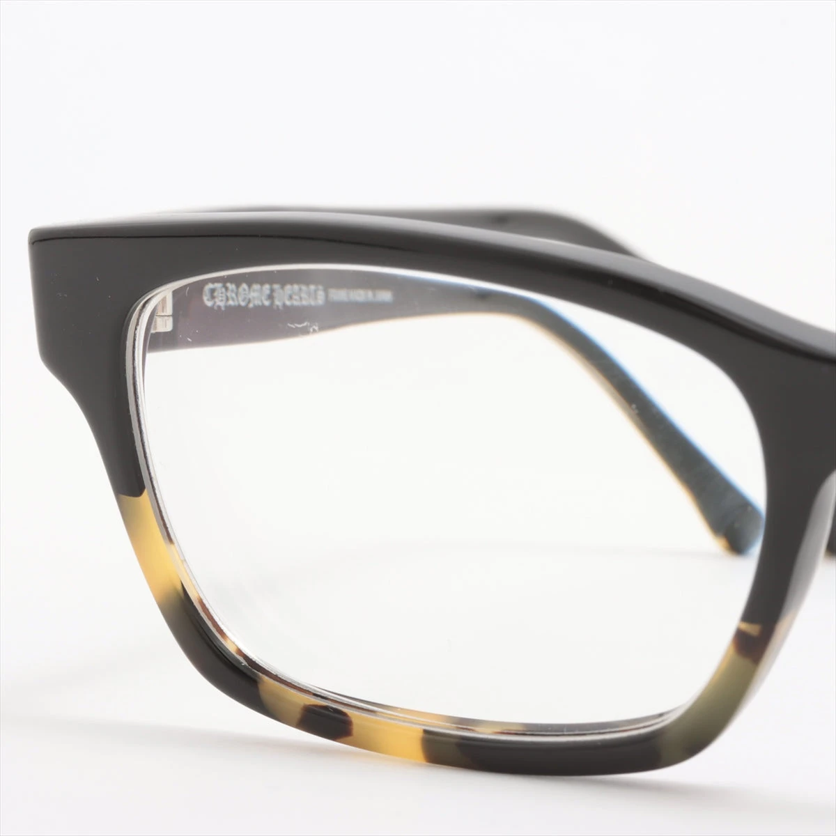 クロムハーツ　メガネクロスのみ1枚 クロムハーツ DROP BOX メガネ 表記なし 53□16-145 ブラック
