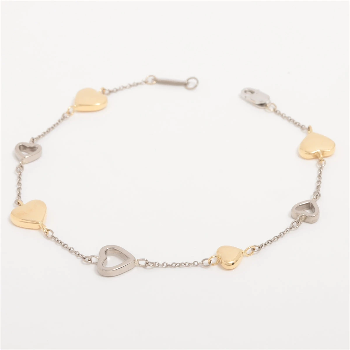 Tiffany マルチハート ブレスレット