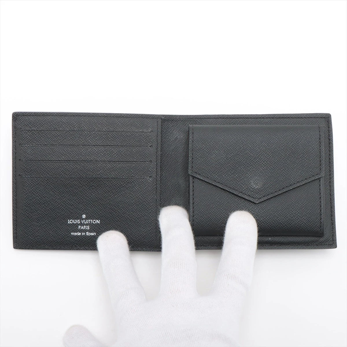【未使用級】 ルイヴィトン タイガ ポルトフォイユブラザ NM 黒 ブラック ルイヴィトン財布 長財布 二つ折り ポルトフォイユ・ブラザ