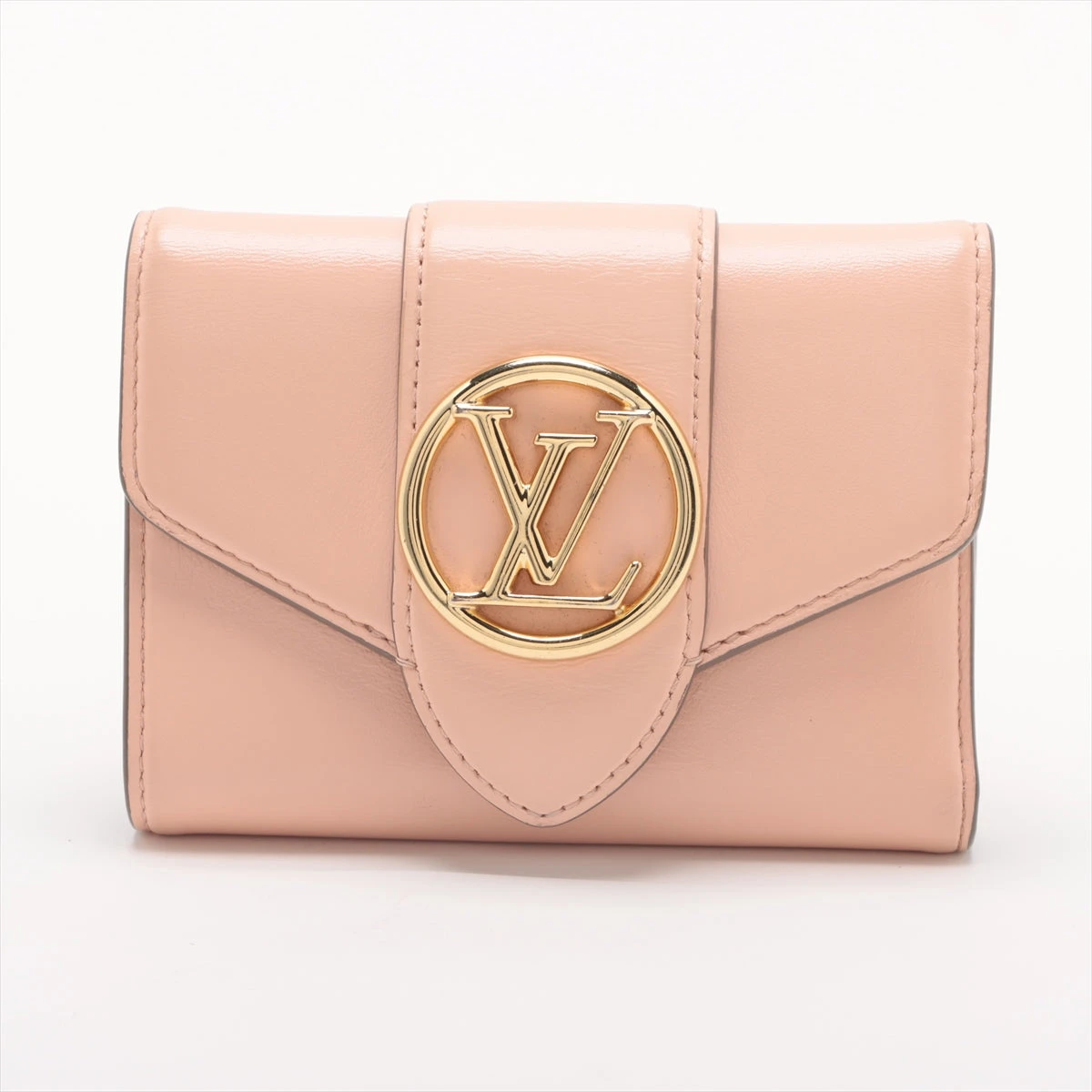 関税込み☆【LV】ポルトフォイユ LV ポンヌフ コンパクト ヴィトン LVロゴ ポルトフォイユ LVポンヌフ コンパクト M69448