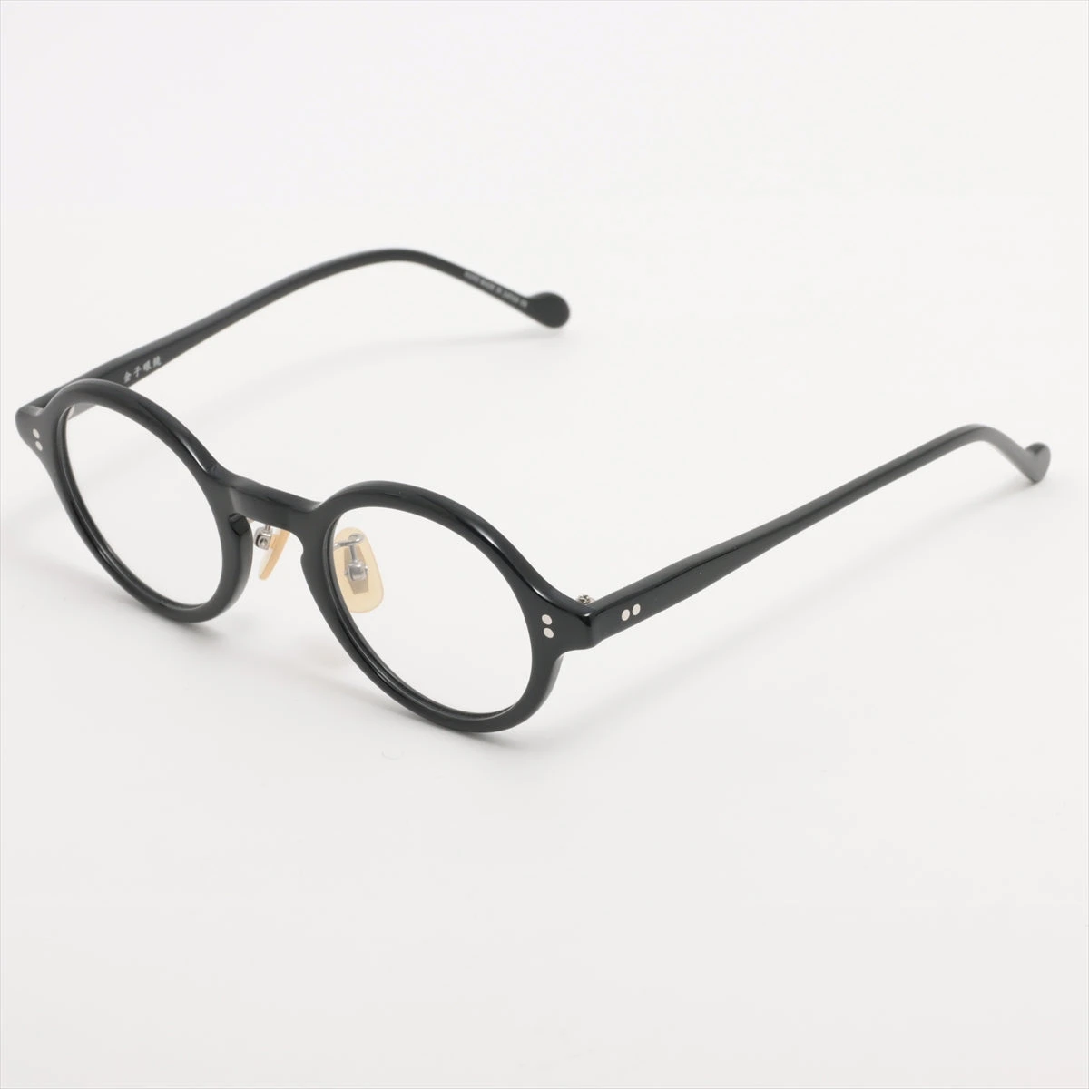 金子眼鏡 メガネ プラスチック ブラック KA-65 A2537923｜中古ブランド