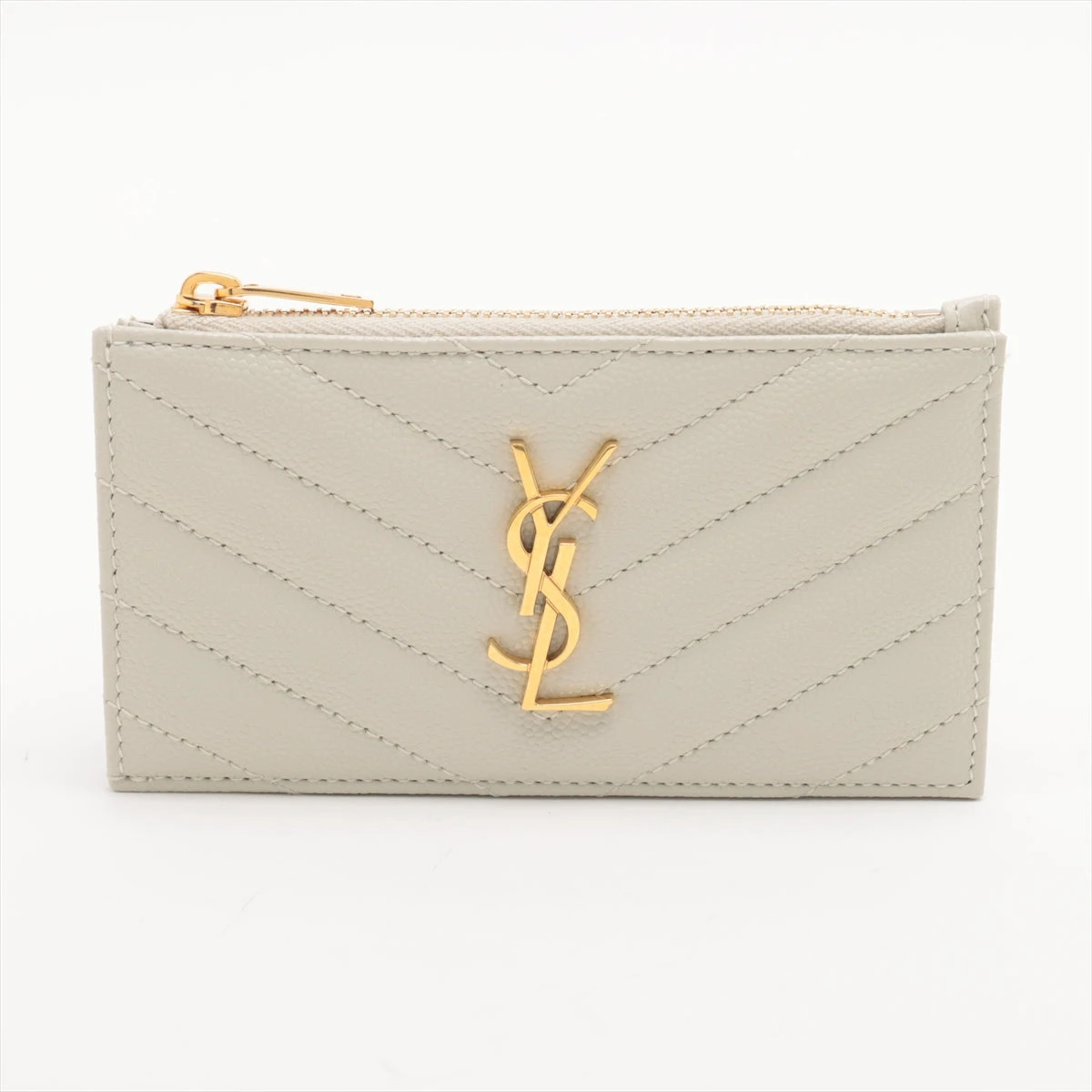 VALENTINO GARAVANI VLogo レザーコインケース アイボリー valentino garavani - VALENTINO ヴァレンティノ コインケース