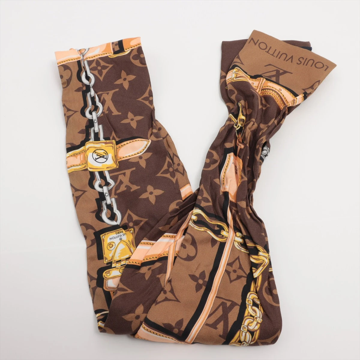 ルイ ヴィトン バンドー モノグラム コンフィデンシャル スカーフ LOUIS VUITTON ルイヴィトン バンドー モノグラム コンフィ