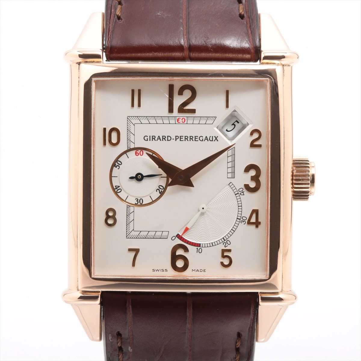 最高級ブランド 木造船【本日まで出品】 GIRARD-PERREGAUX VINTAGE 1945 GRAY JAPAN LIMITED EDITION