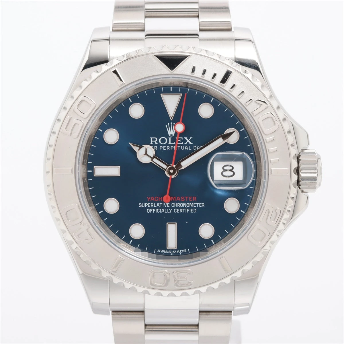 ロレックス ヨットマスター 116622 SS×PT AT 青文字盤 あまりごま2