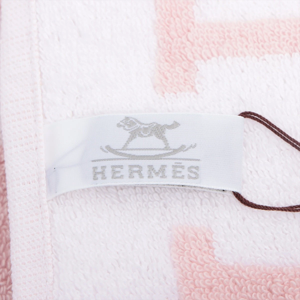 【新品未使用】HERMES ハンドタオルピンク エルメス アヴァロン タオル コットン ピンク バスタオル ハンド