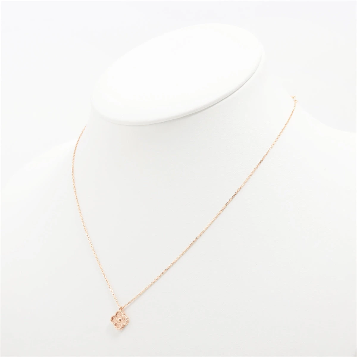 ヴァンクリーフ&アーペル スウィートアルハンブラ ネックレス 750(PG