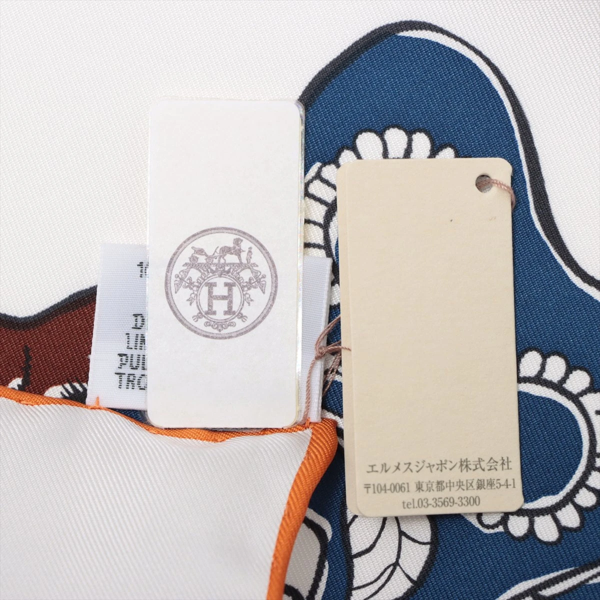 エルメス カレ90 麦畑とウサギ スカーフ アイボリー グリーン シルク タグ有 エルメス カレ90 麦畑とウサギ スカーフ アイボリー グリーン