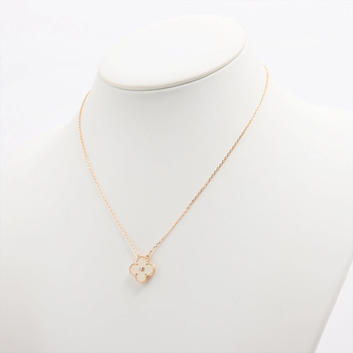 ヴァンクリーフ＆アーペル ヴィンテージ アルハンブラ ペンダントゴールデンシェル ヴァンクリーフ&アーペル ヴィンテージアルハンブラ ゴールデンシェル