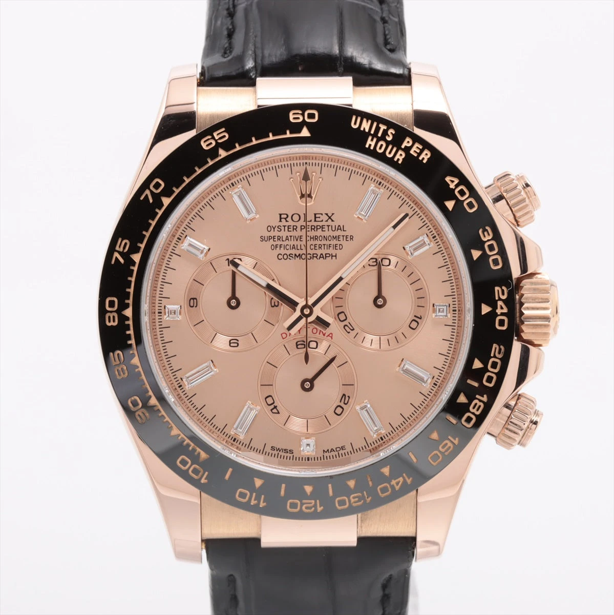 ROLEX デイトナ　ブラックピンク　116515 116505 文字盤 新品)ROLEX ロレックス デイトナ 116505 ブラック/ピンク（商品