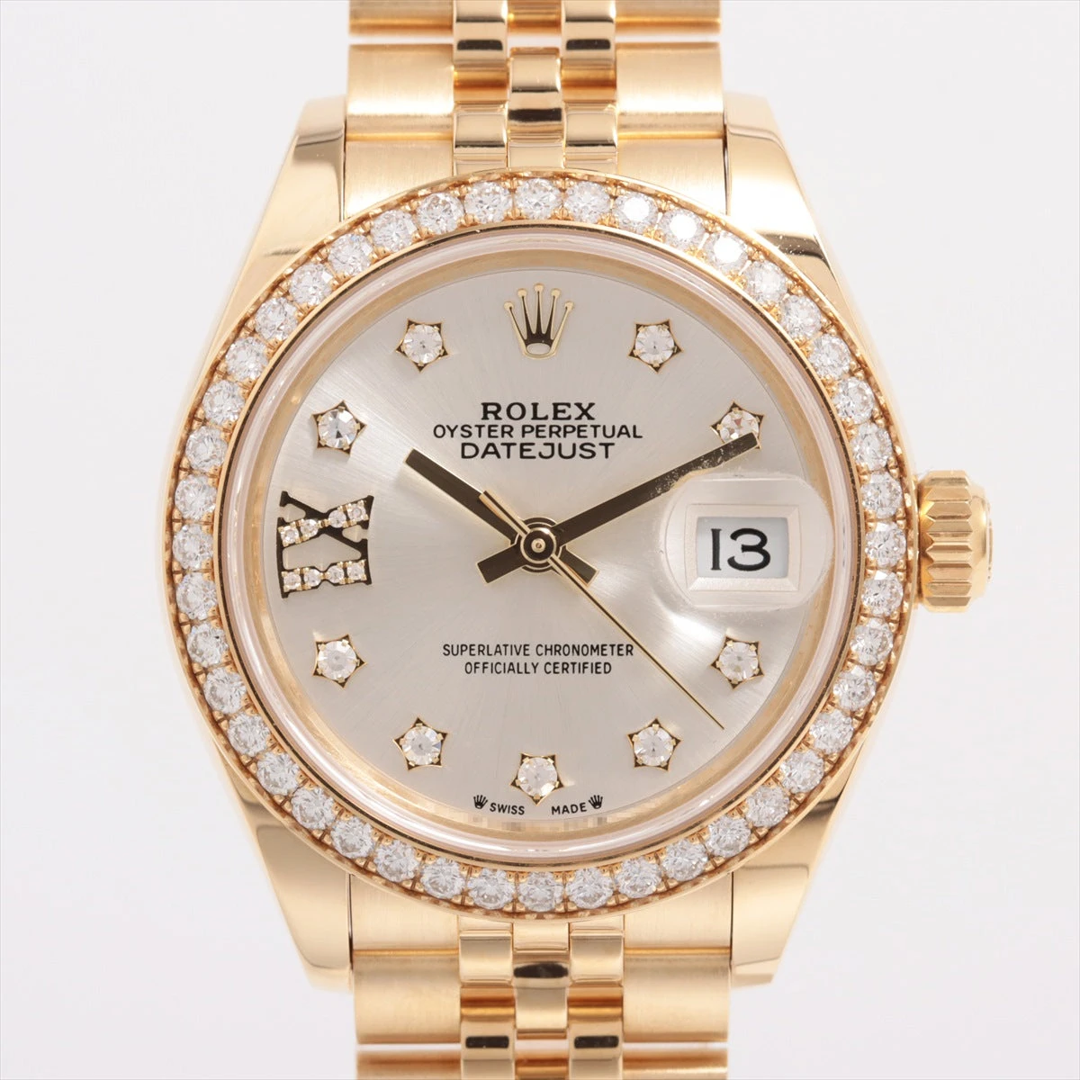 ロレックス デイトジャスト 279138RBR YG 自動巻 ランダム番