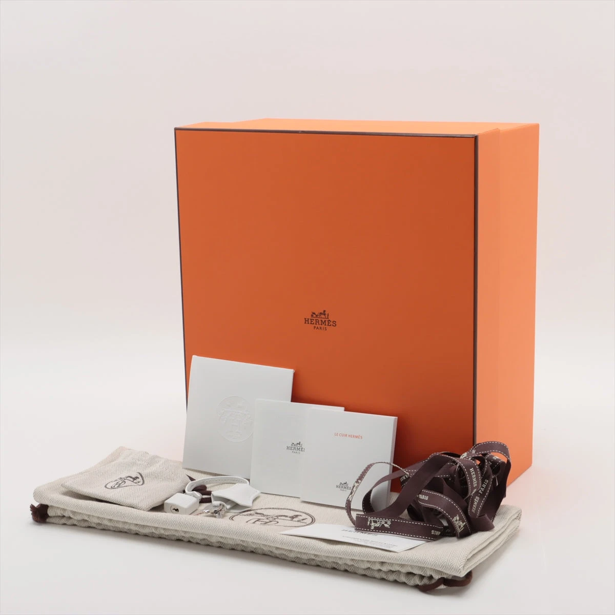 HERMES ギフトボックス バーキン25 HERMES(エルメス)/バーキン25/ヴォー・ベロア・ドブリス＋